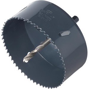LUX Sega a tazza bimetallica Professional Ø 102 mm per tagli precisi in legno e metallo.