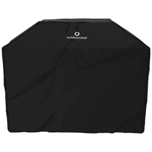 Copertura nera Outdoorchef Heat C-435 RB in poliestere per grill, protezione dagli agenti atmosferici.