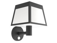 Philips LED Virona 929004658701 Lampada solare da parete per esterno con rilevatore di movimento