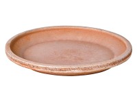 Deroma Untersetzer Tuscany rund Galestro-Tonerde Weiss Ø 18,5 cm