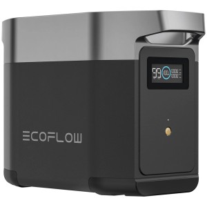 Batterie additionnelle EcoFlow Delta 2, 1024 Wh, pour systèmes solaires.