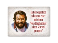 Puag Blechpostkarte Vorschlaghammer 14,8 x 10,5 cm