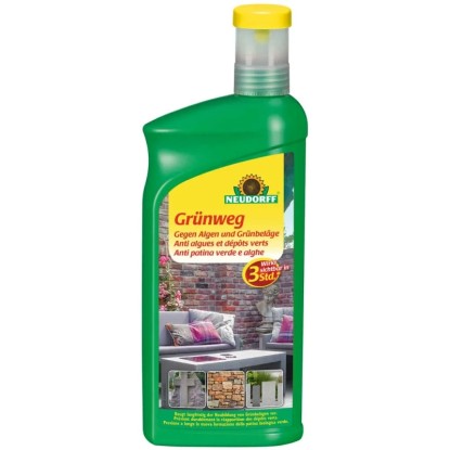 Neudorff Concentrato detergente per patine verdi Grünweg 1'000 ml