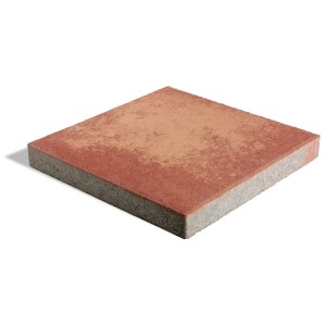 Lastra per terrazza Florenz, color terra, 40x40 cm, in cemento per terrazze e vialetti.