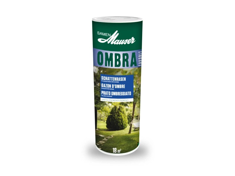 Semence à Gazon OMBRE - Mélange Pour Zones Ombragées - 1kg Pour Environ 35 M² - Pour Pelouse Résistante à L'ombre