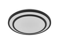 LEDVANCE LED-Deckenleuchte Orbis Berlin Schwarz 24 W / Ø 39 cm