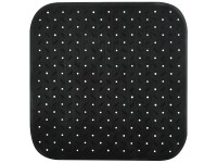 MSV Duschmatte rutschfest Kautschuk Schwarz 54 x 54 cm MSV Duschmatte rutschfest Kautschuk Schwarz 54 x 54 cm