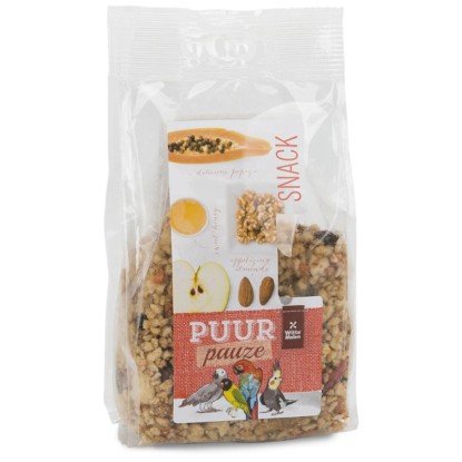 Witte Molen Lettiera per uccelli Puur Pauze Frutta e noci 200 g