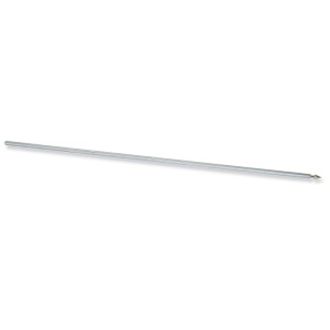Broche à rôtir en acier inoxydable, 92 cm de long, pour barbecue.