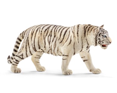 SCHLEICH - FIGURINE animal - tigre blanc + bébé - réff : 14385/14382 SCHLEICH - FIGURINE animal - tigre blanc + bébé - réff : 14385/14382