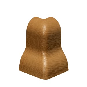 Praktikus Aussenecke System 8 Buche-Rot für Laminat & Parkett