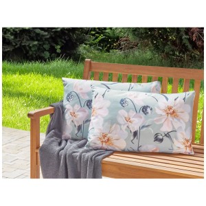 Beliani Cuscini giardino Apricale in poliestere multicolore 40 x 60 cm / set 2