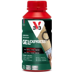 Super-Abbeizer Universal 500ml: Décapant gel pour enlever peintures et vernis sur bois, métal et pierre.