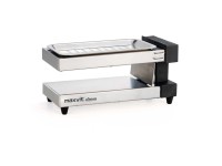 Teller-Raclette Maxvit Schwarz-Chrom 350 W