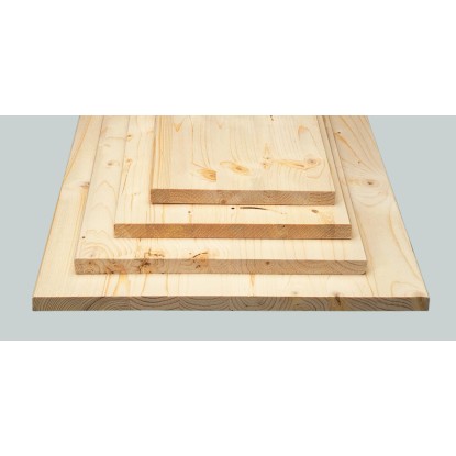 OBI Leimholz Fichte Naturwuchs 20 x 100 cm / Stärke 18 mm