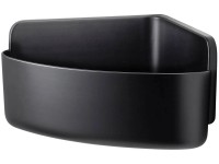 Tesa Eck-Duschkorb Lavaa Medium Schwarz (HxBxT) 12 x 20 x 20 cm
