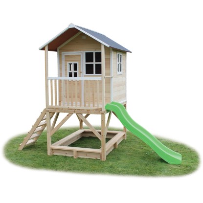 Exit Spielhaus Loft 500 Holz Natur