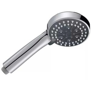 Pommeau de douche chromé Diaqua Frigga avec 5 jets pour une expérience de douche relaxante.