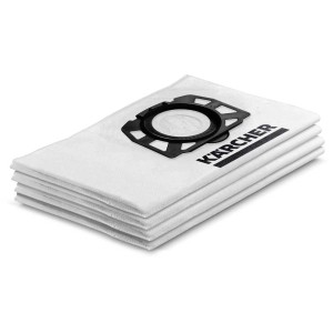 Sacs filtrants en non-tissé Kärcher KFI 357, lot de 4 pour aspirateurs.