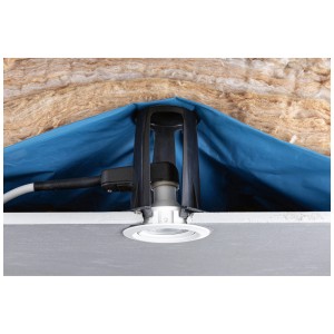 Paulmann entretoise pour spots encastrés, lot de 3, pour une installation sûre dans les faux plafonds avec isolation.