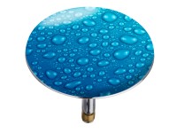 Wenko Badewannenstöpsel Pluggy XXL Waterdrops Wenko Badewannenstöpsel Pluggy XXL Waterdrops