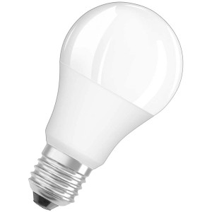 Lampadina LED Osram E27, forma a bulbo, RGBW, 60W, 806lm, con telecomando.