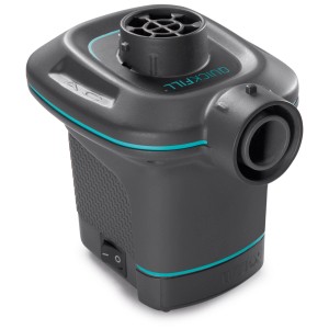 Pompe électrique Intex Quick-Fill 230V pour gonfler et dégonfler, avec embouts.