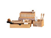 Wenko Organizer Allegre Bambus Bambus Natur (HxBxT) 12 x 8,5 x 9 cm