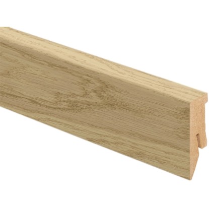 Sockelleiste Evoke Crystal 60 x 20 mm / Länge 260 cm