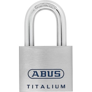Abus Vorhangschloss Titalium 96TI/60, silberfarben, für hohe Sicherheit