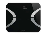 Wenko LED-Analysewaage Schwarz (HxBxT) 2,1 x 30 x 26 cm