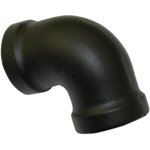 Angolo nero Gardinia Industrial Home, Ø 25 mm per bastoni per tende.