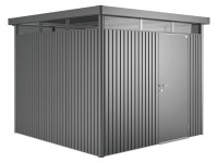 Biohort Metall-Gerätehaus HighLine Dunkelgrau-Metallic 4.6 m²