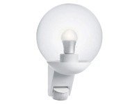 Steinel Aussenwandleuchte L 585 / E27 Weiss mit Bewegungsmelder