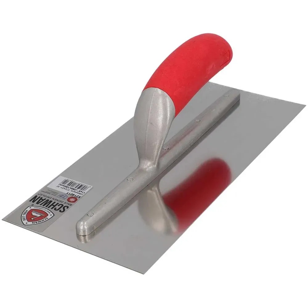 Truelle à Béton Bull Float – 1200 X 300 Mm, Lisseuse à Béton, Manche 180 Cm