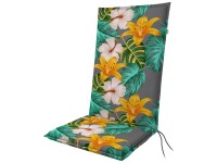 Doppler Auflage Hochlehner Living D.5701 Muster Bunt 48 x 119 cm / Stärke 6 cm