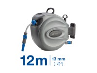 LUX-TOOLS Wandschlauchbox mit Schlauch Länge 12 m