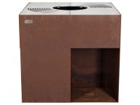 Nouvel Feuerstelle Cubo Pro Stahl Rostfarben (HxBxT) 74,5 x 81,5 x 81,5 cm Nouvel Feuerstelle Cubo Pro Stahl Rostfarben (HxBxT) 74,5 x 81,5 x 81,5 cm
