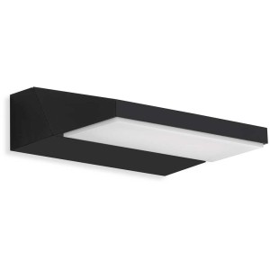 Applique murale d'extérieur LED Telefunken Bergen noire, 10W.