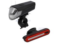 Fischer LED-Akku-Beleuchtungs-Set Stop mit Sensormodus 80 lx