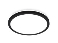 Briloner LED-Deckenleuchte Kada Schwarz Neutralweiss 2'400 lm / Ø 29,5