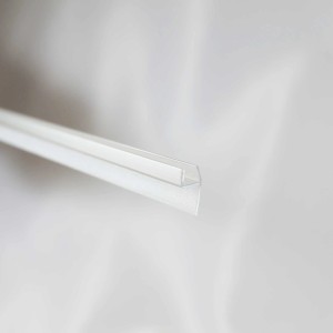 Joint d'étanchéité vertical Breuer pour douche Panorama, verre 6 mm, joint de douche transparent.