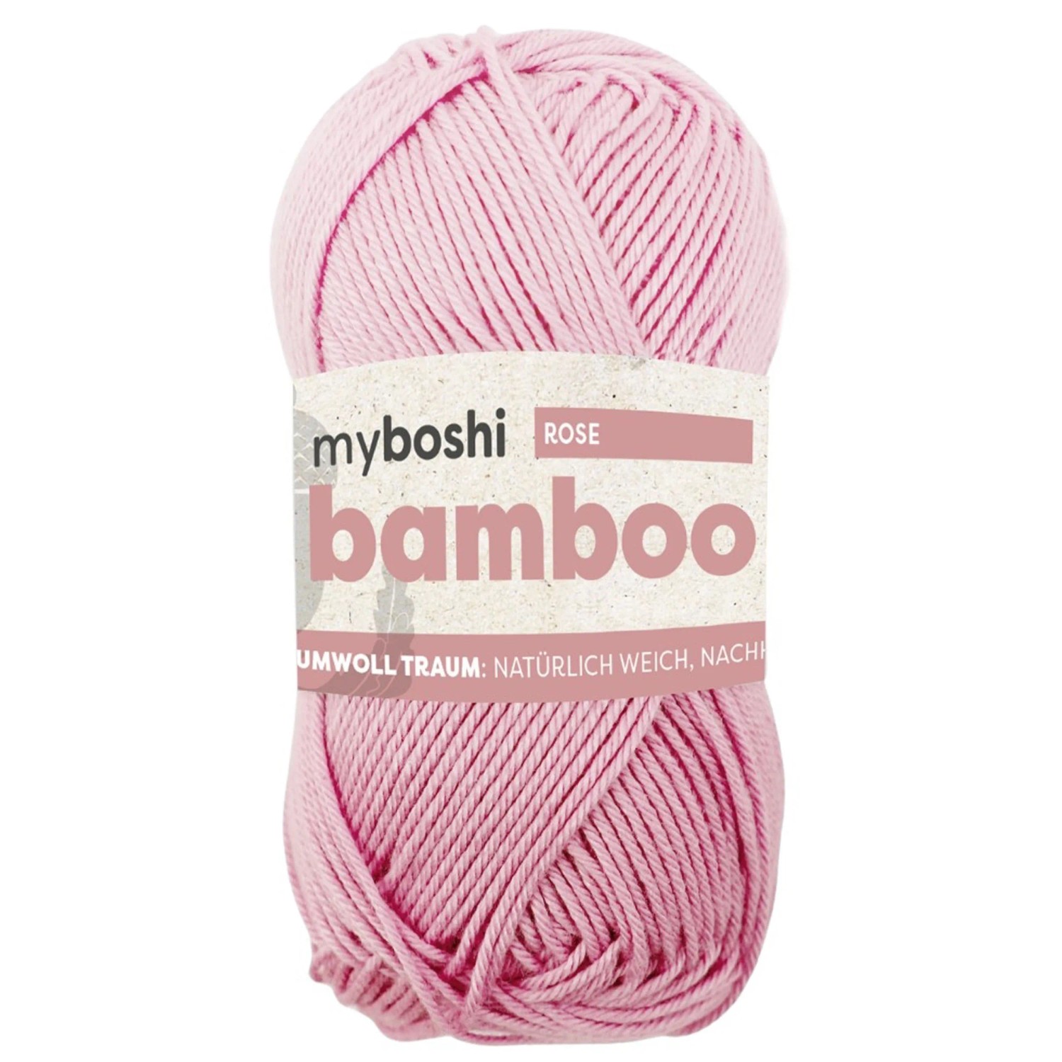 Myboshi Garn Bamboo Baumwolle/Bambus Ros Strke 2 - 4 mm / 50 g