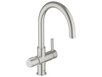Grohe Red Duo Einhand-Spültischbatterie Supersteel