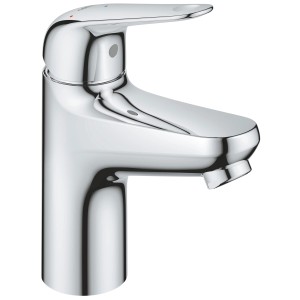 Miscelatore lavabo Grohe Swift cromato lucido, S-Size per il bagno.