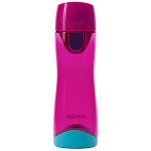 Contigo Borraccia Swish Magenta, 500 ml, a prova di perdite e lavabile in lavastoviglie.