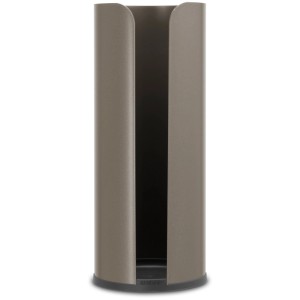 Distributeur de papier toilette ReNew sur pied, platine, pour 3 rouleaux.