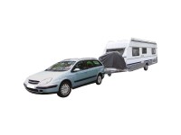 Fahrradschutzhülle Heck mit Raffverschluss und Tunnelzug