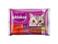 Whiskas® Katzen-Nassfutter 1+ Klassische Auswahl Rind / Huhn 85 g / 4 Stk.