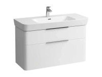 Laufen Waschtisch-Unterschrank Moderna R glänzend Weiss 99 x 39,5 cm
